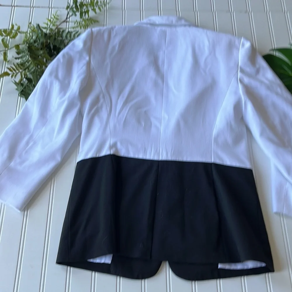 The limited colorblock blazer black white - Picture 2 of 7